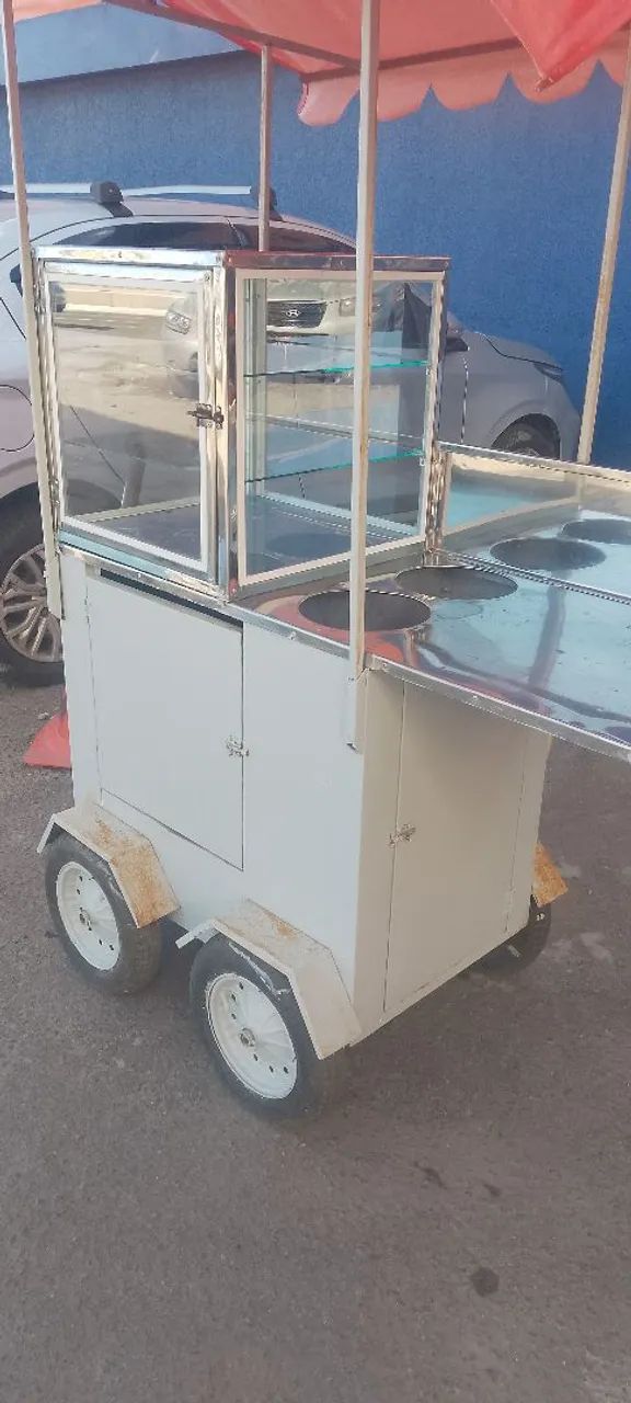 Carrinho de lanche semi-novo - Foto 4