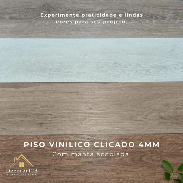 Piso vinilico CLICK 5MM- Alta qualidade - Foto 3
