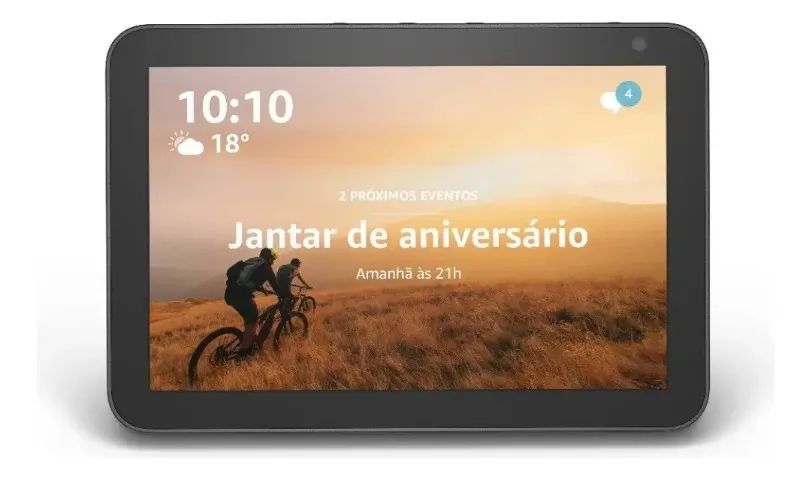 Alexa Echo Show 8 3ª Geração Preta - Foto 2