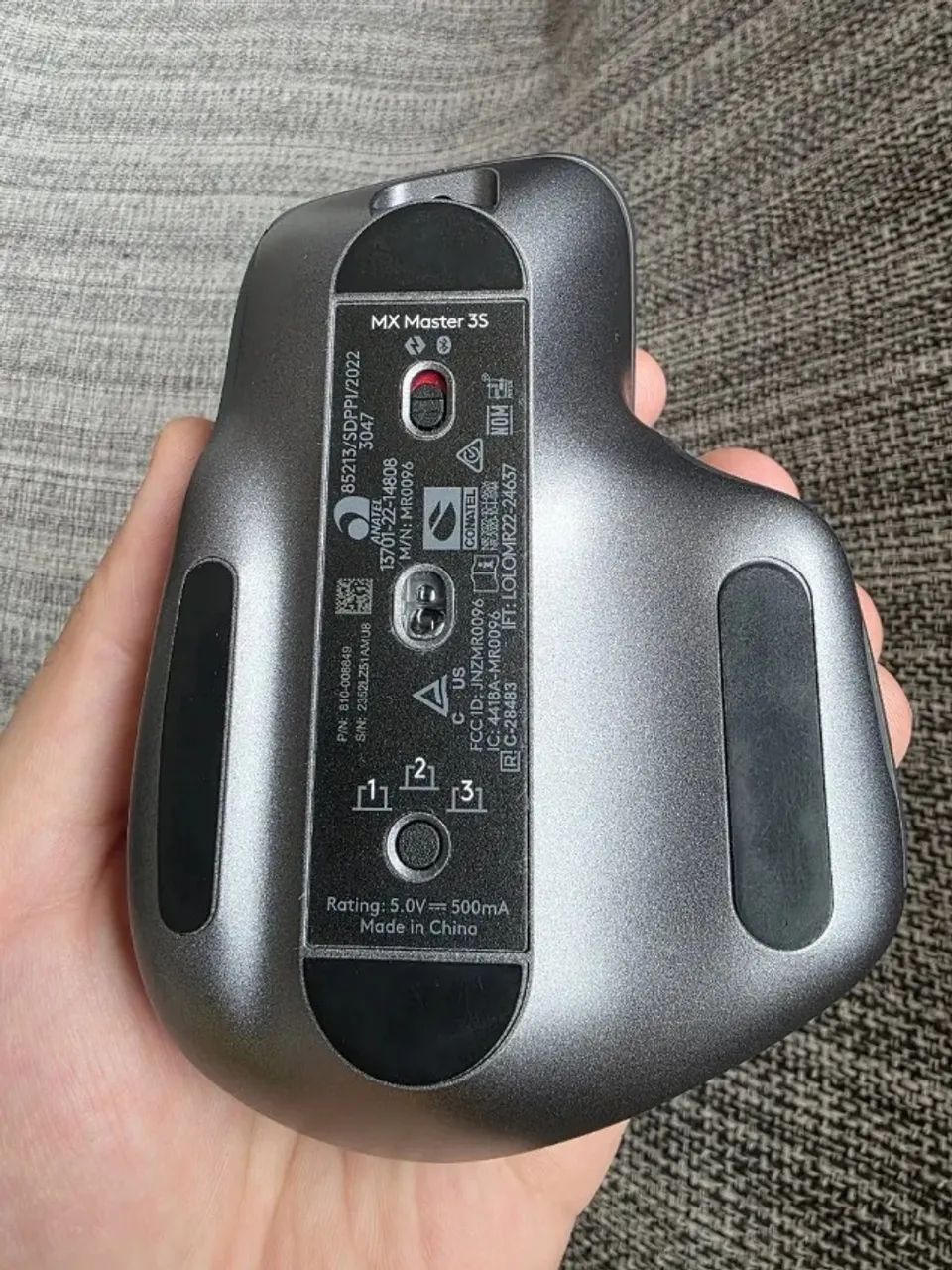 Mouse Sem Fio Logitech Mx Master 3s - Grafite  - Foto 2