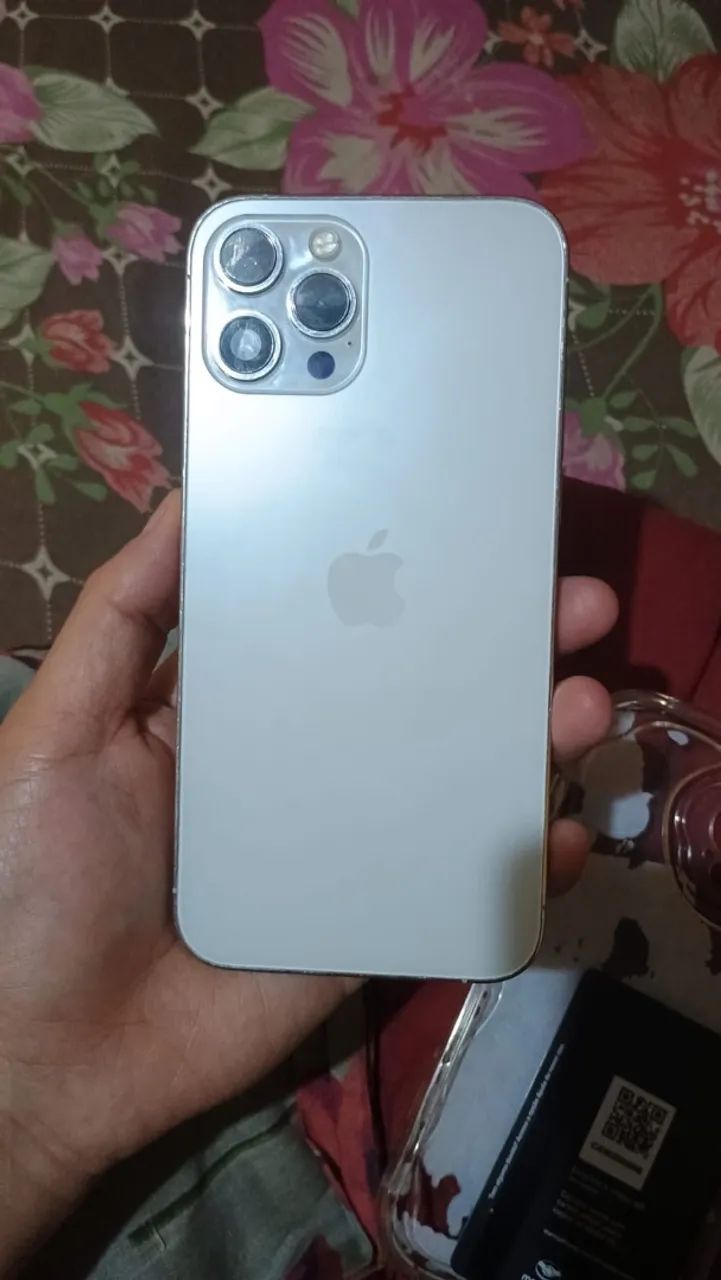 iPhone 12 Pro Max branco 128 GB - Foto 2