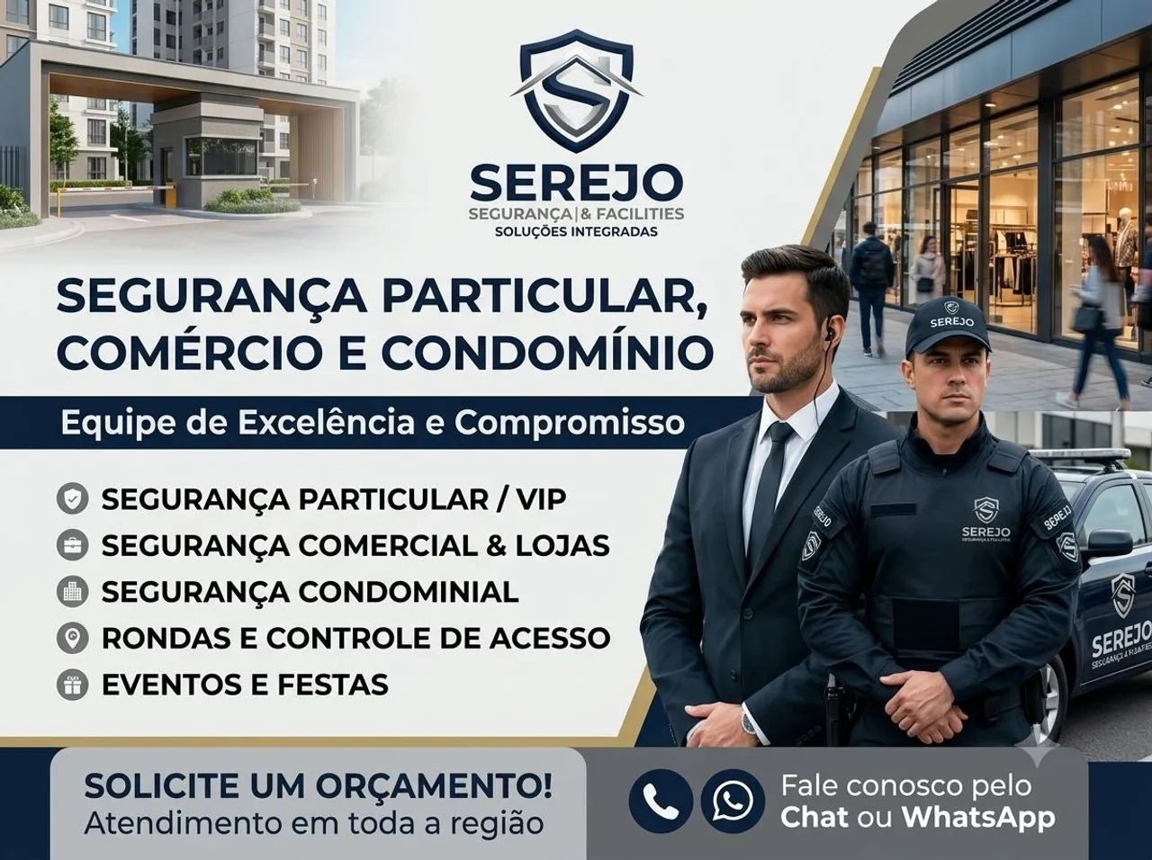 Serejo Segurança & Facilities - Segurança Particular, Comércios e Condomínios - Foto 2