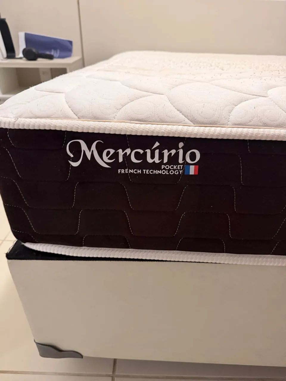 Cama box & colchão casal