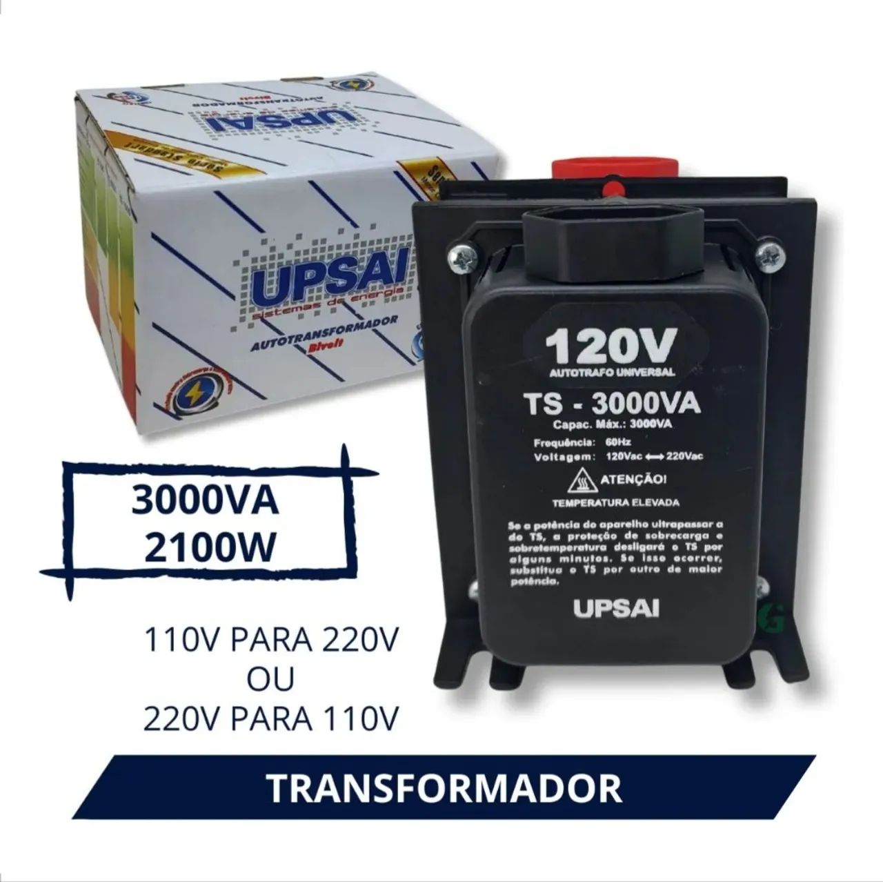 Transformador 3.000va (para ar condicionado)