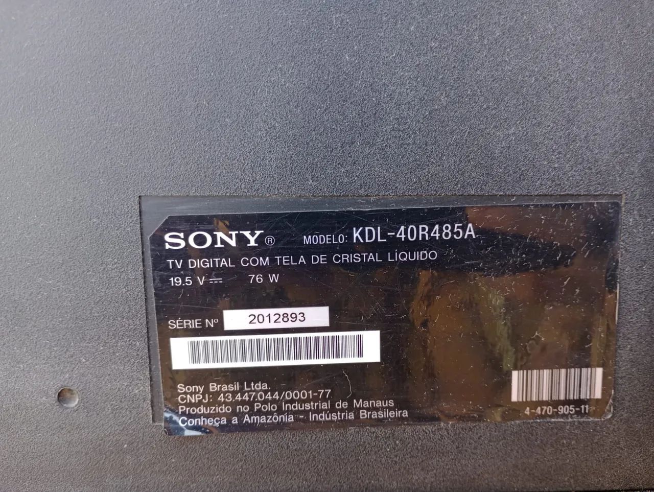 Tvs com defeitos