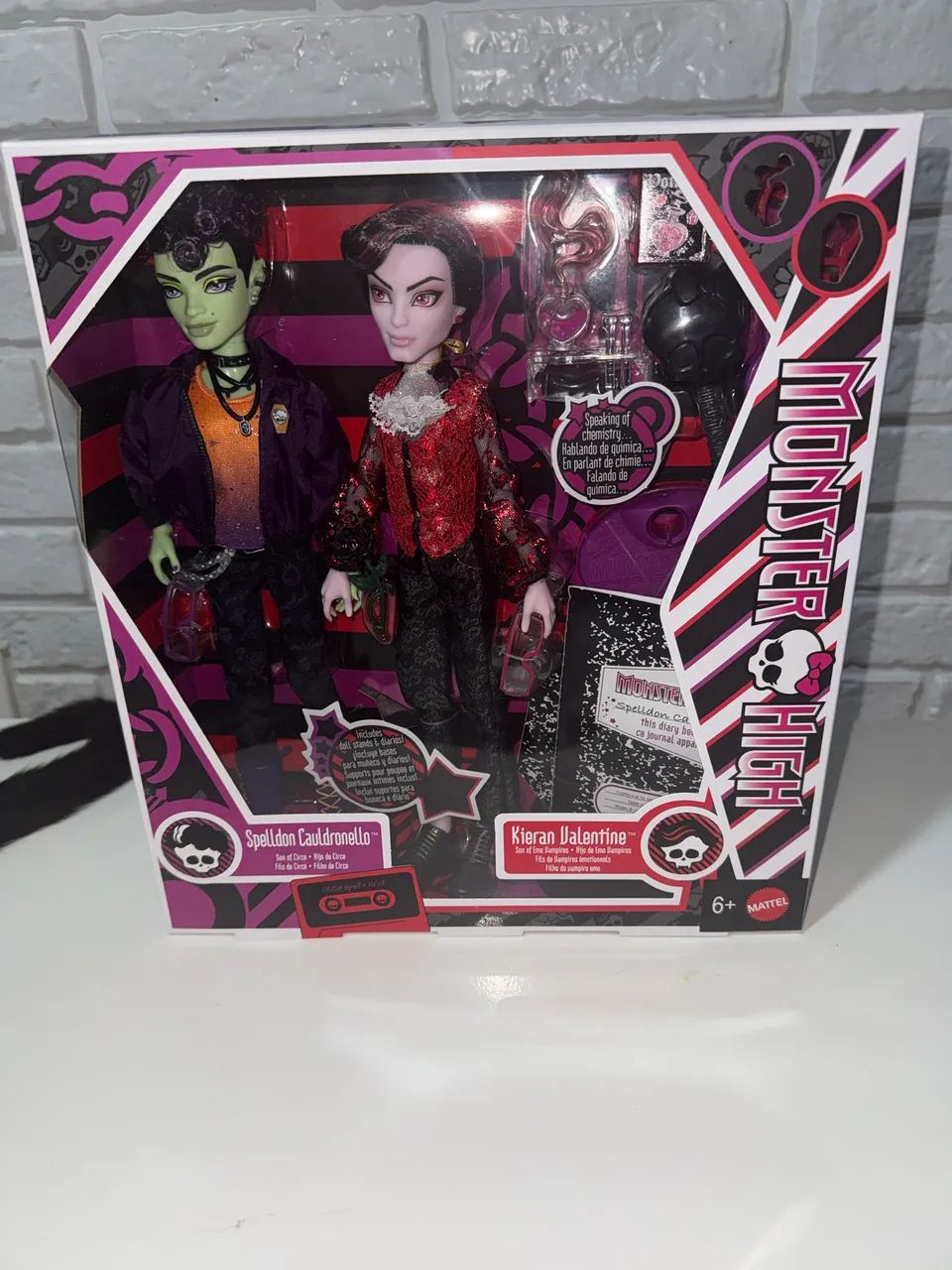 Monster High Spelldon e Valentine 