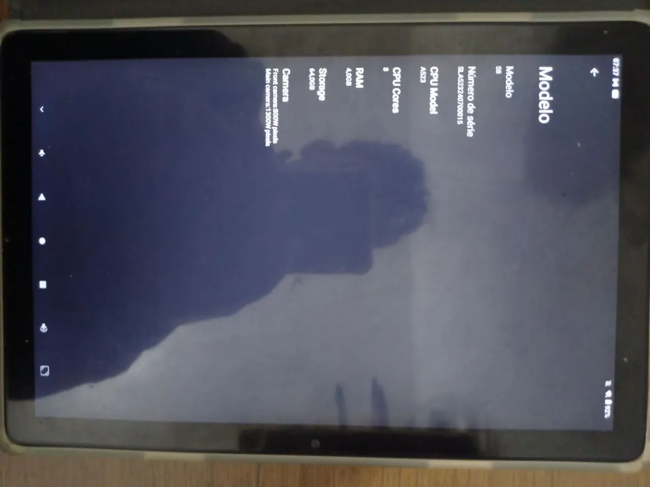 Tablet S8 com capa - Foto 2