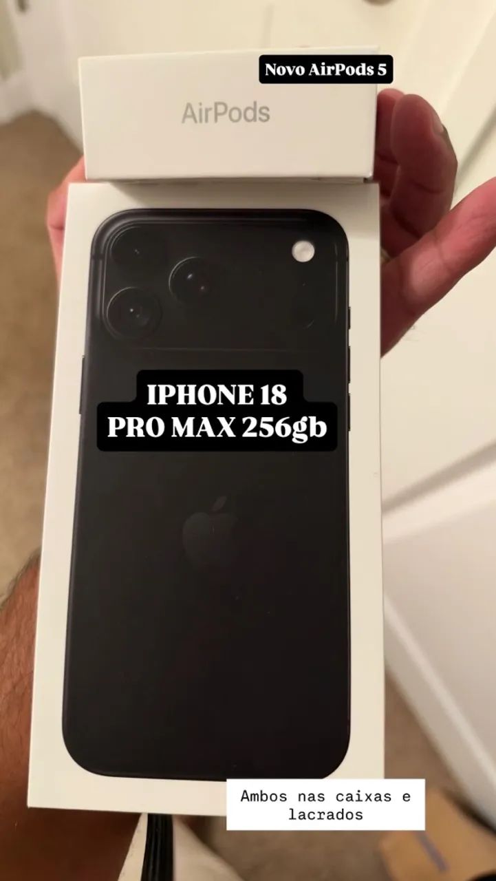 Iphone 18 Pro Max Black