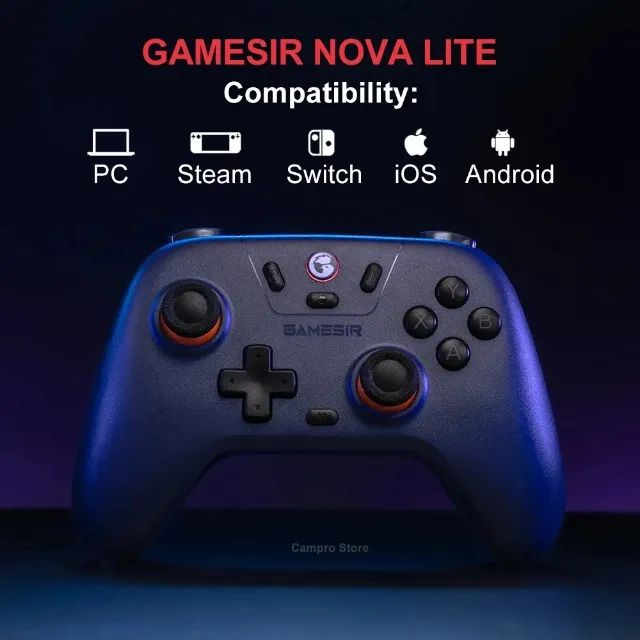 CONTROLE GAMESIR NOVA LITE - SEM FIO