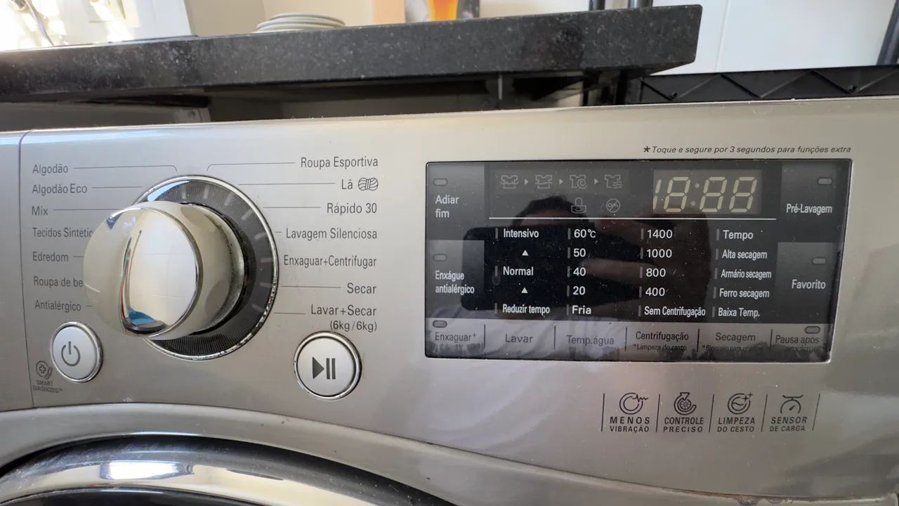 Máquina Lava e Seca LG Usada - Foto 4