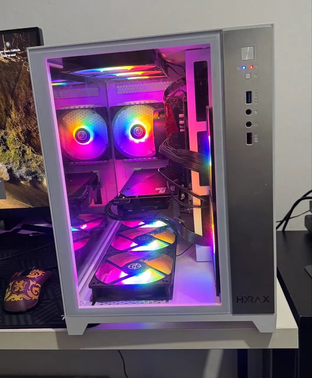 PC Gamer Completo Ryzen 5 4600G com RX 5500XT  - Foto 5