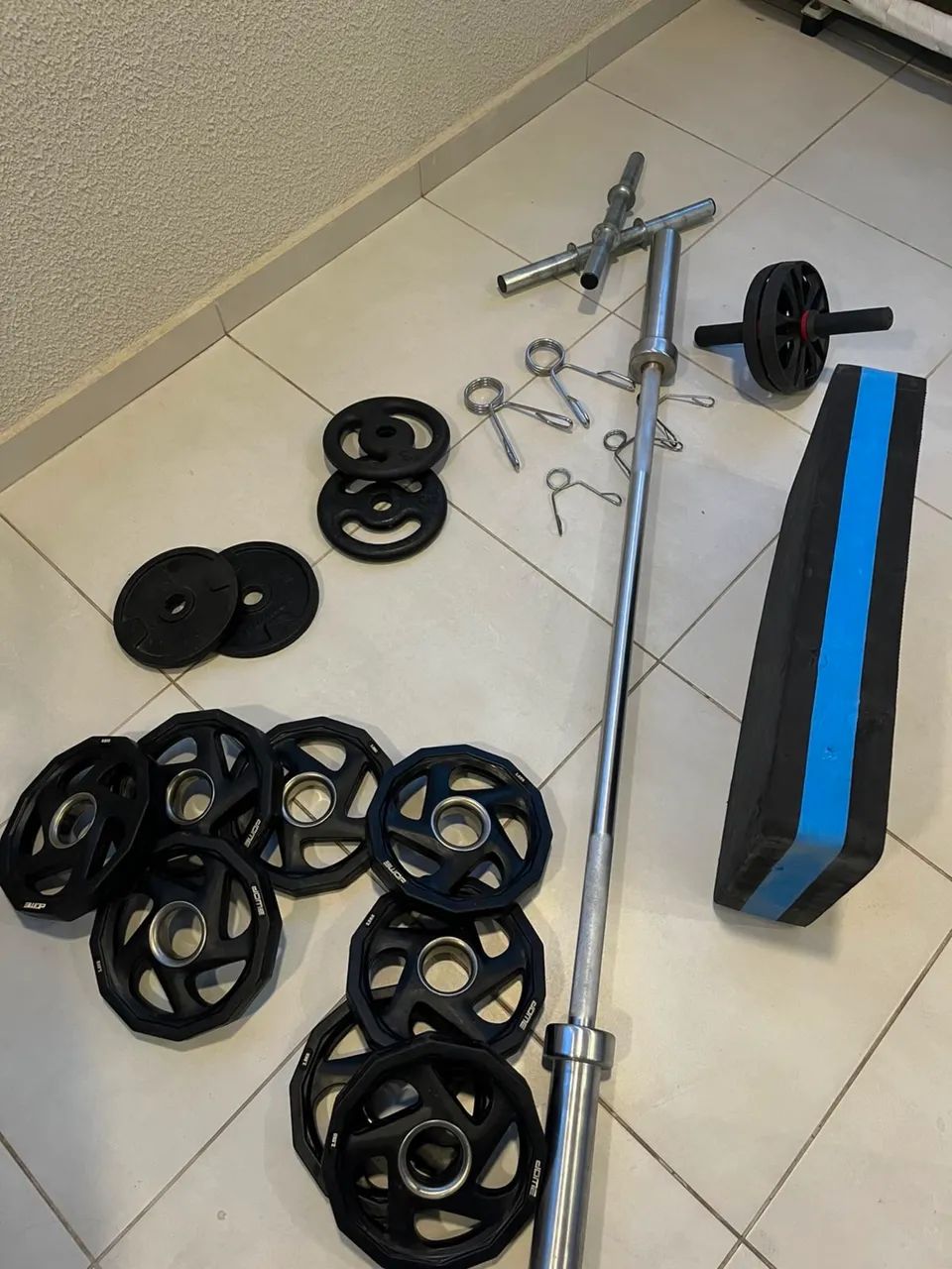 Kit musculação 