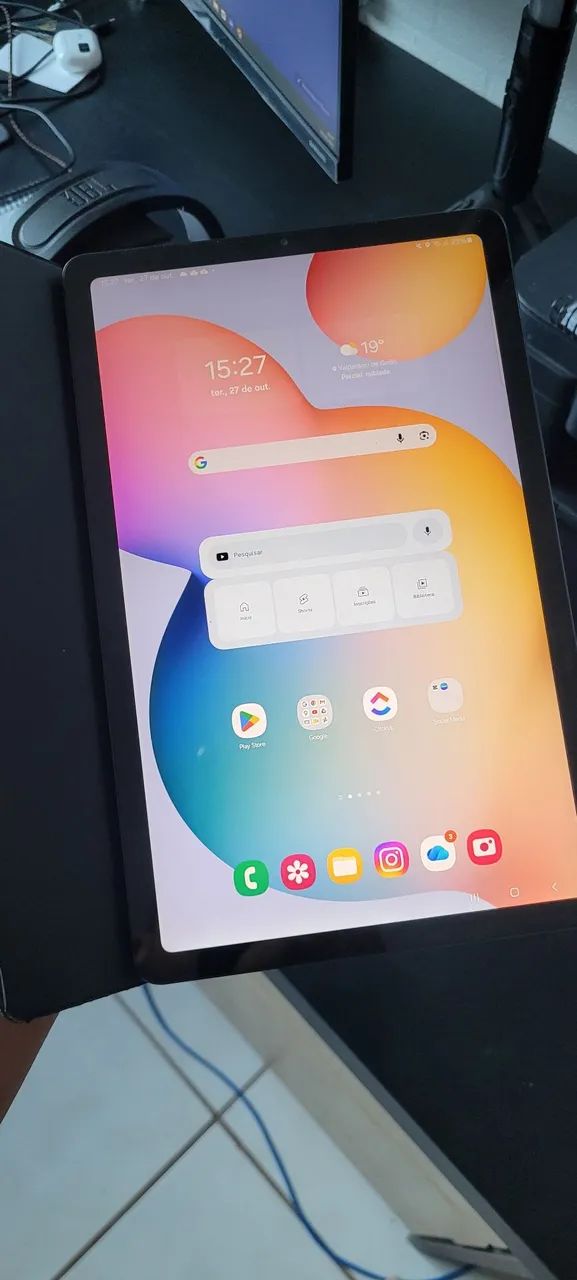 Tablet Galaxy Tab S6 128gb com chip e S pen - Foto 3