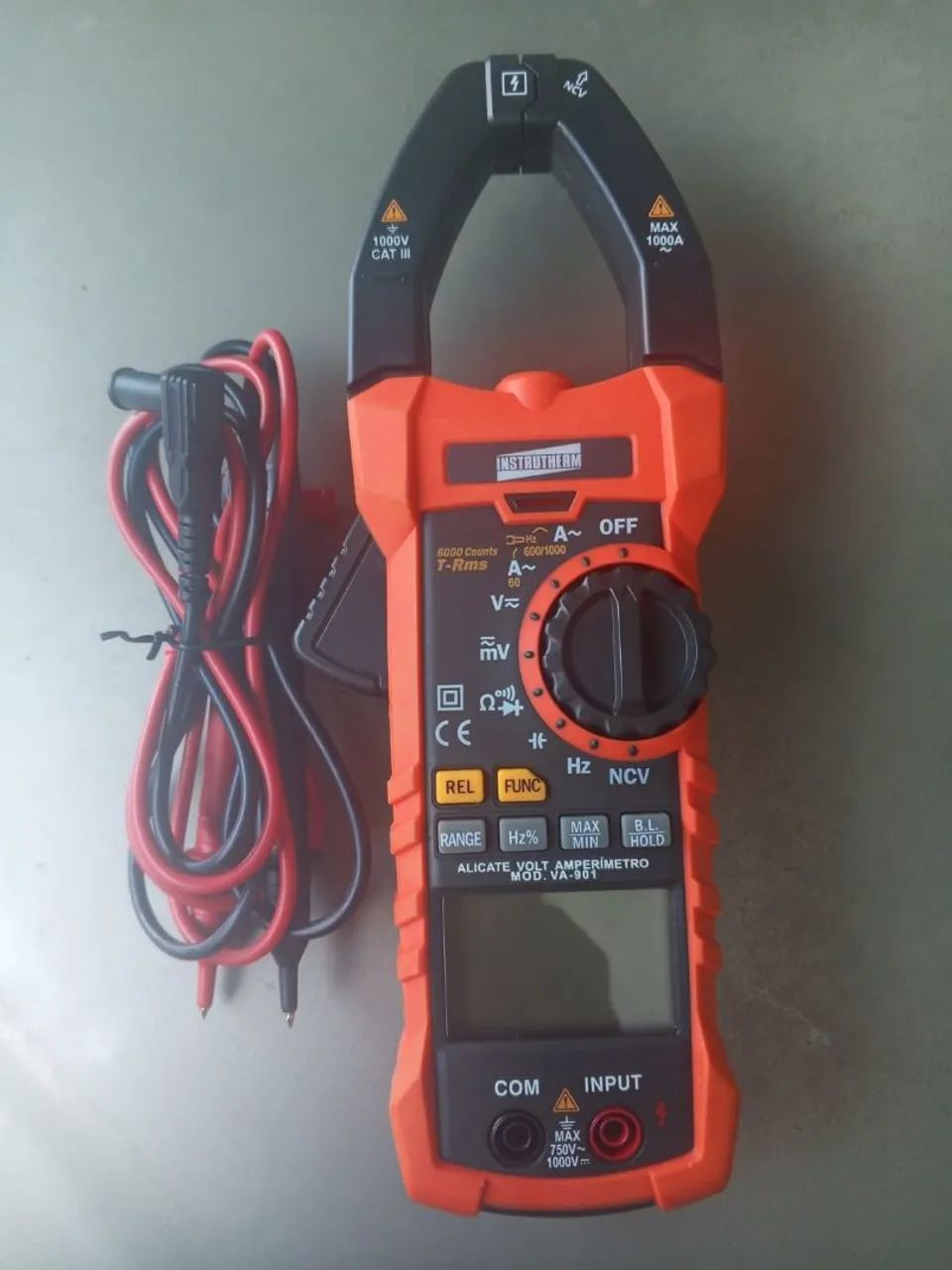 alicate amperímetro mod:VA-901 - Foto 2