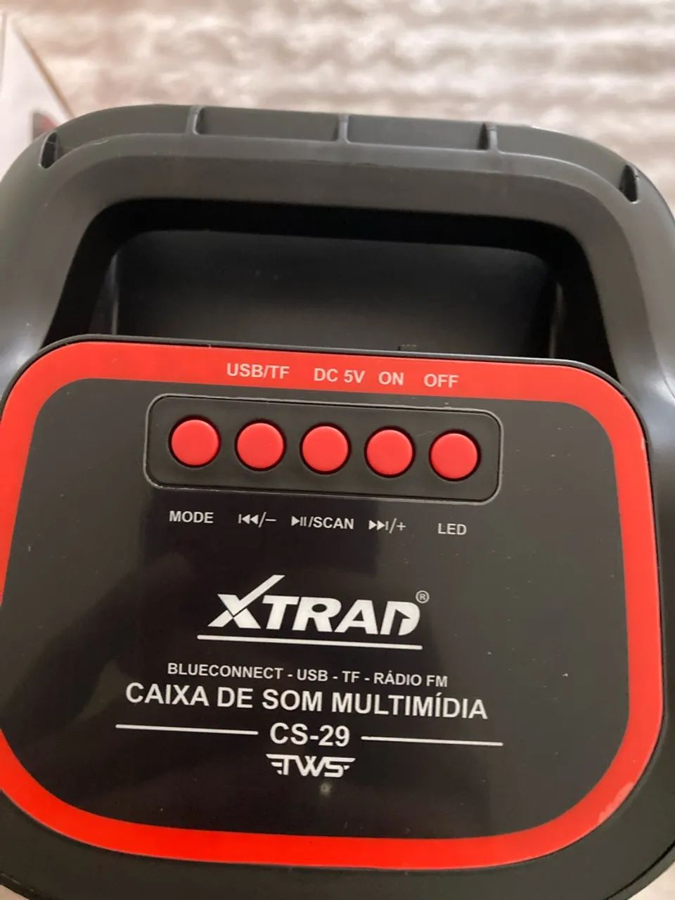 Caixa de Som com Led Bluetooth  - Foto 5
