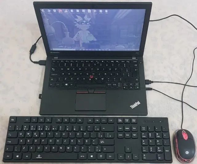 Notebook Lenovo ThinkPad X250 i5 8GB SSD + Teclado e Mouse - Foto 2