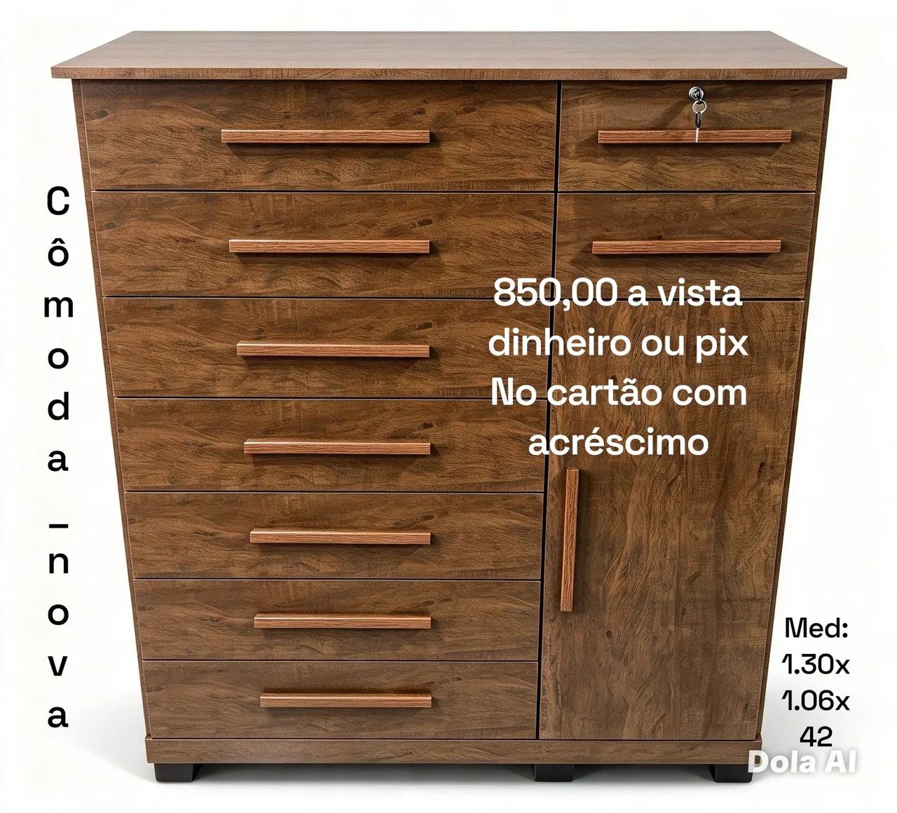 Cômoda nova 