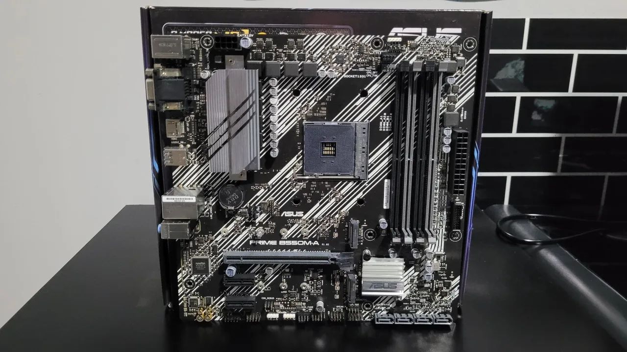 Placa mãe Asus Prime B550M-A  - Foto 2