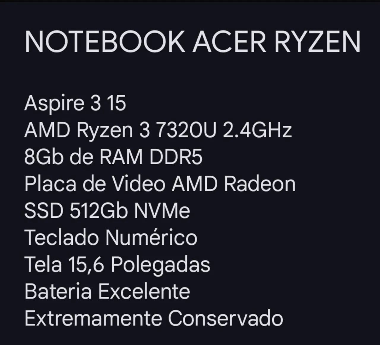 Notebook acer ryzem  - Foto 5