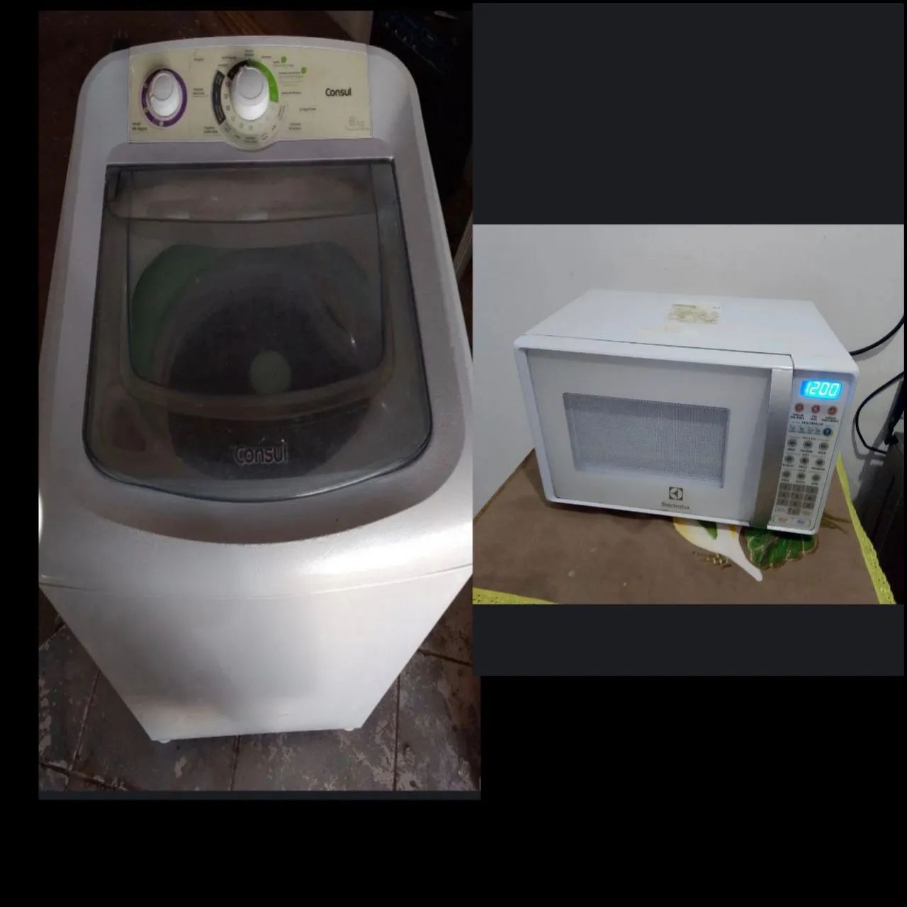 Conserto tanquinho, microondas, máquina de lavar 