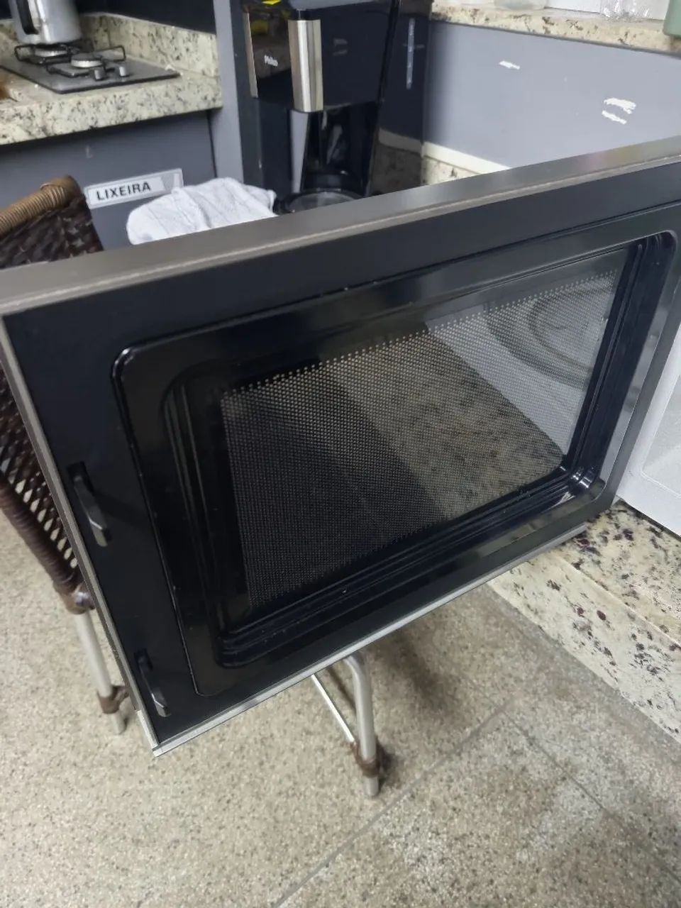 Vendo microondas 32 litros Panasonic  - Foto 5