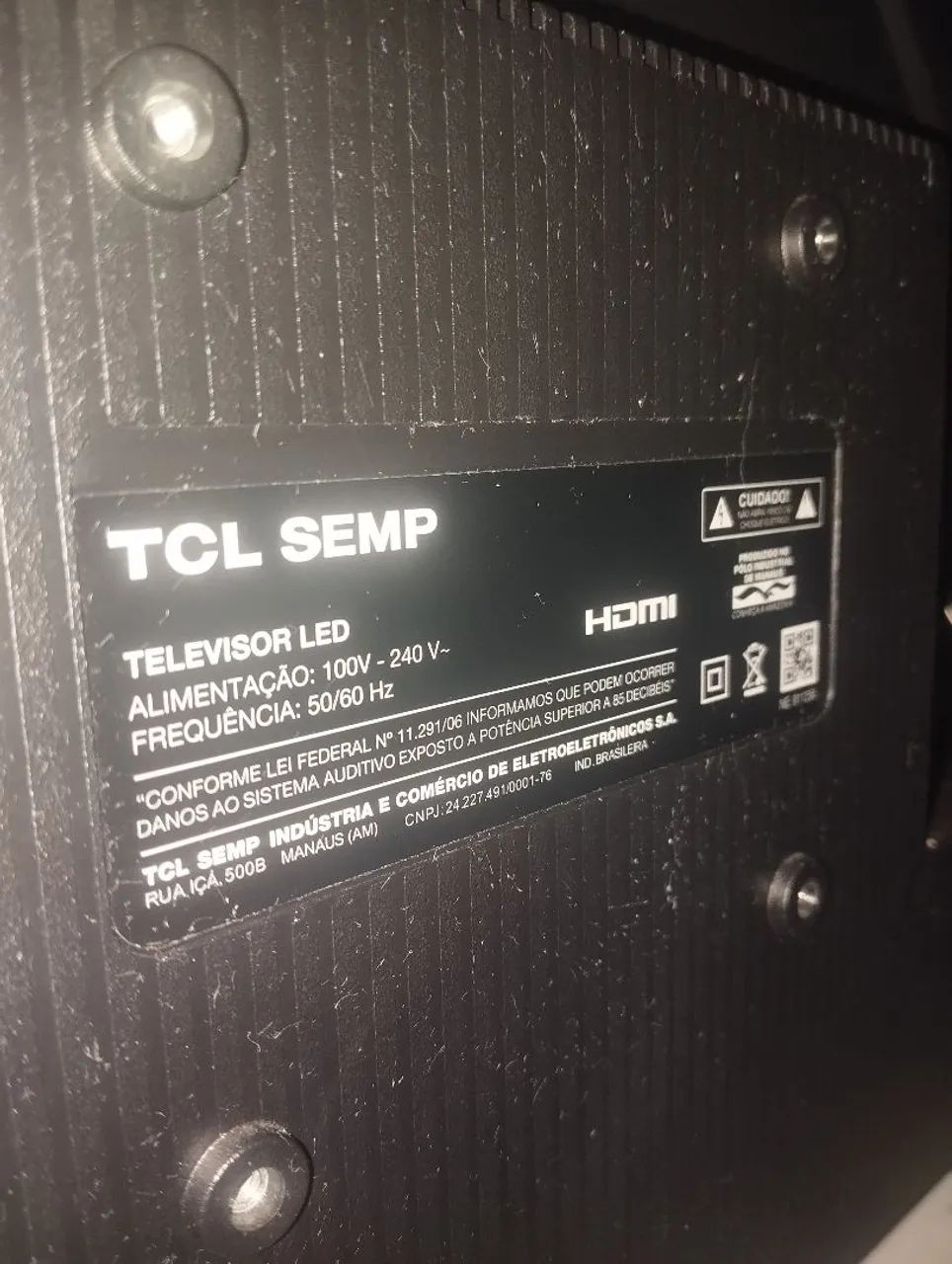Vendo Smart TV Semp de 32 polegadas com sistema Roku TV integrado - Foto 3