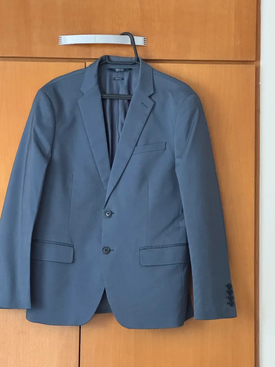 Blaser Perry Ellis M azul  - Foto 2
