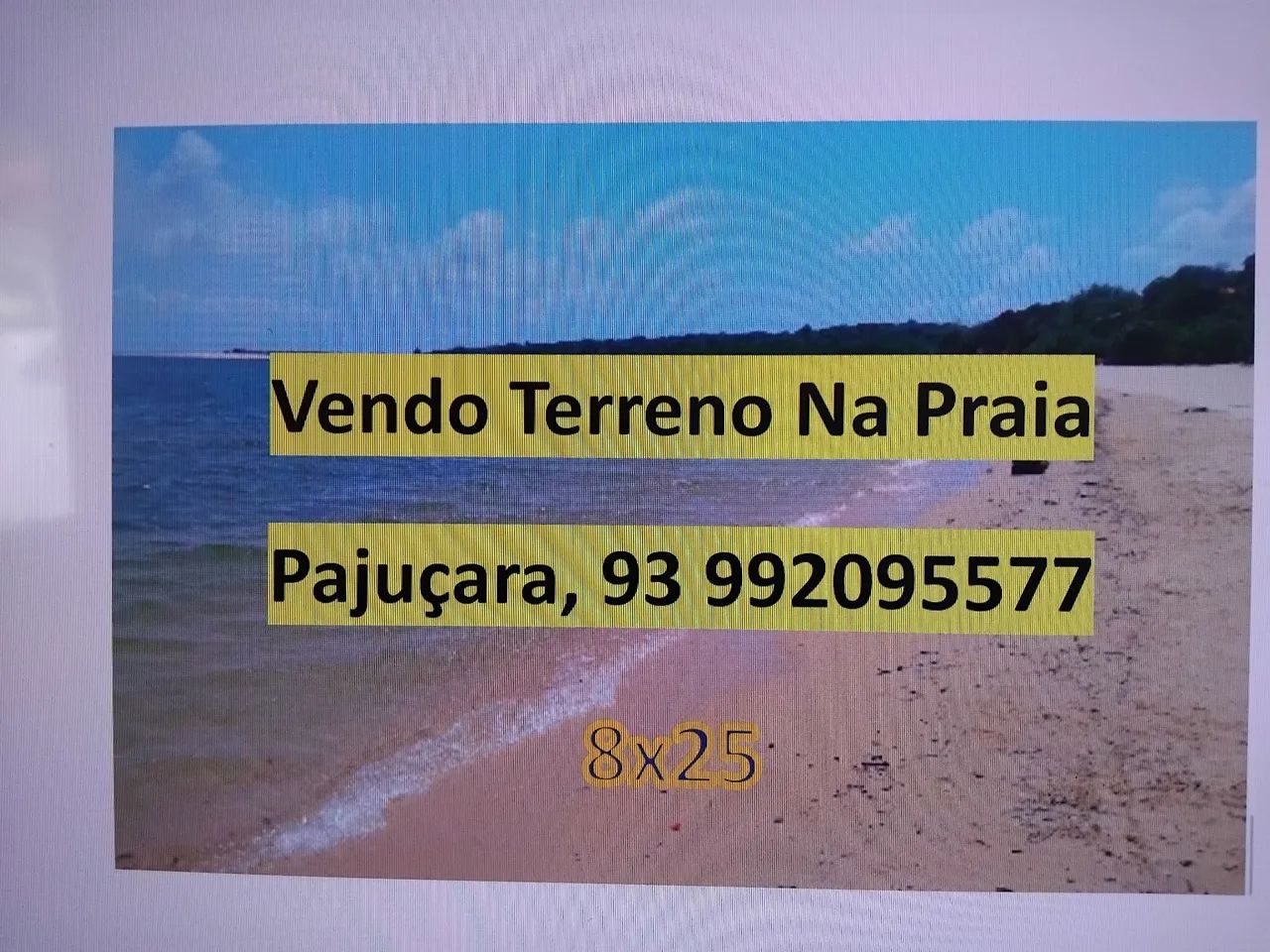 Terreno na praia do pajuçara 