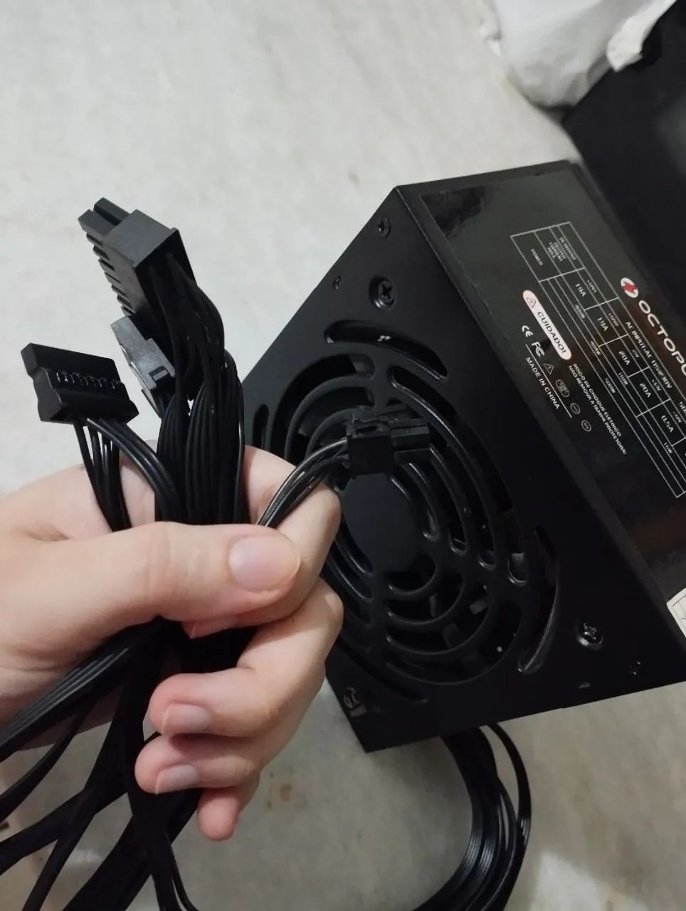 Fonte Octopus ATX Bivolt de 500w - Foto 3