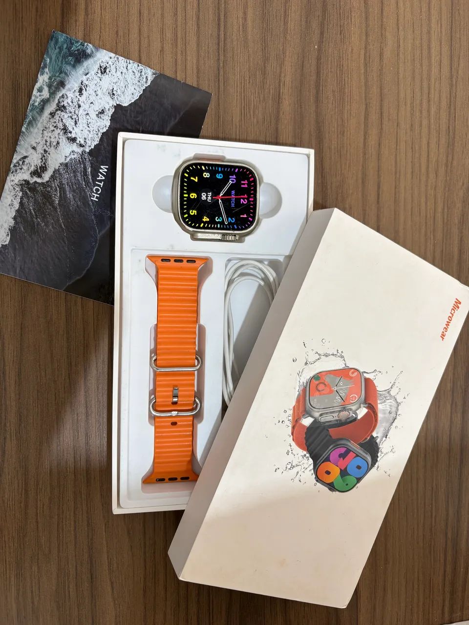 Ultra Watch CX 44MM c/ 3 pulseiras 