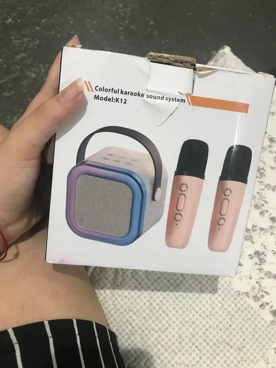 caixa e microfone  - Foto 2
