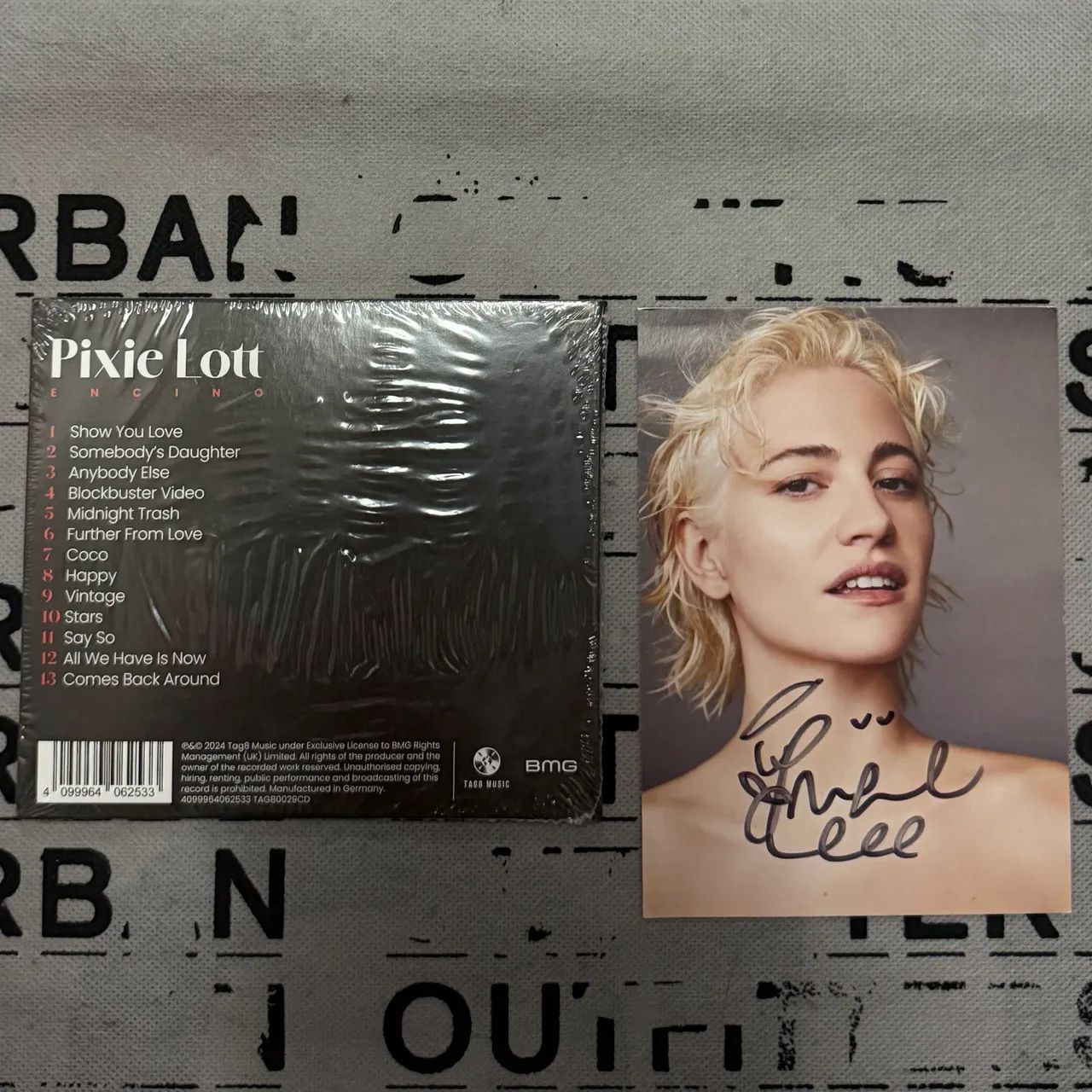CD PIXIE AUTOGRAFADO