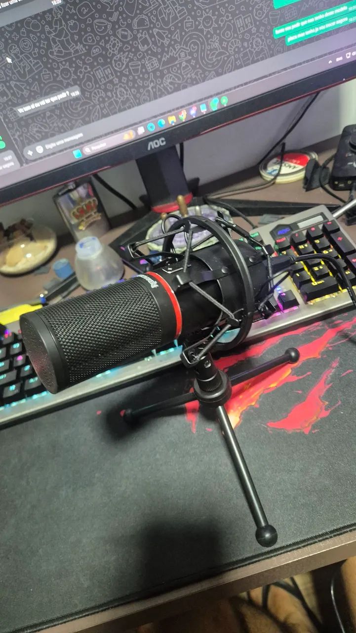 Microfone profissional redragon blazar - Foto 3