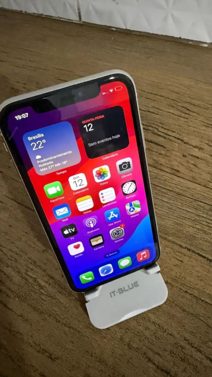 Iphone 11, 64 GB, Branco - Foto 4