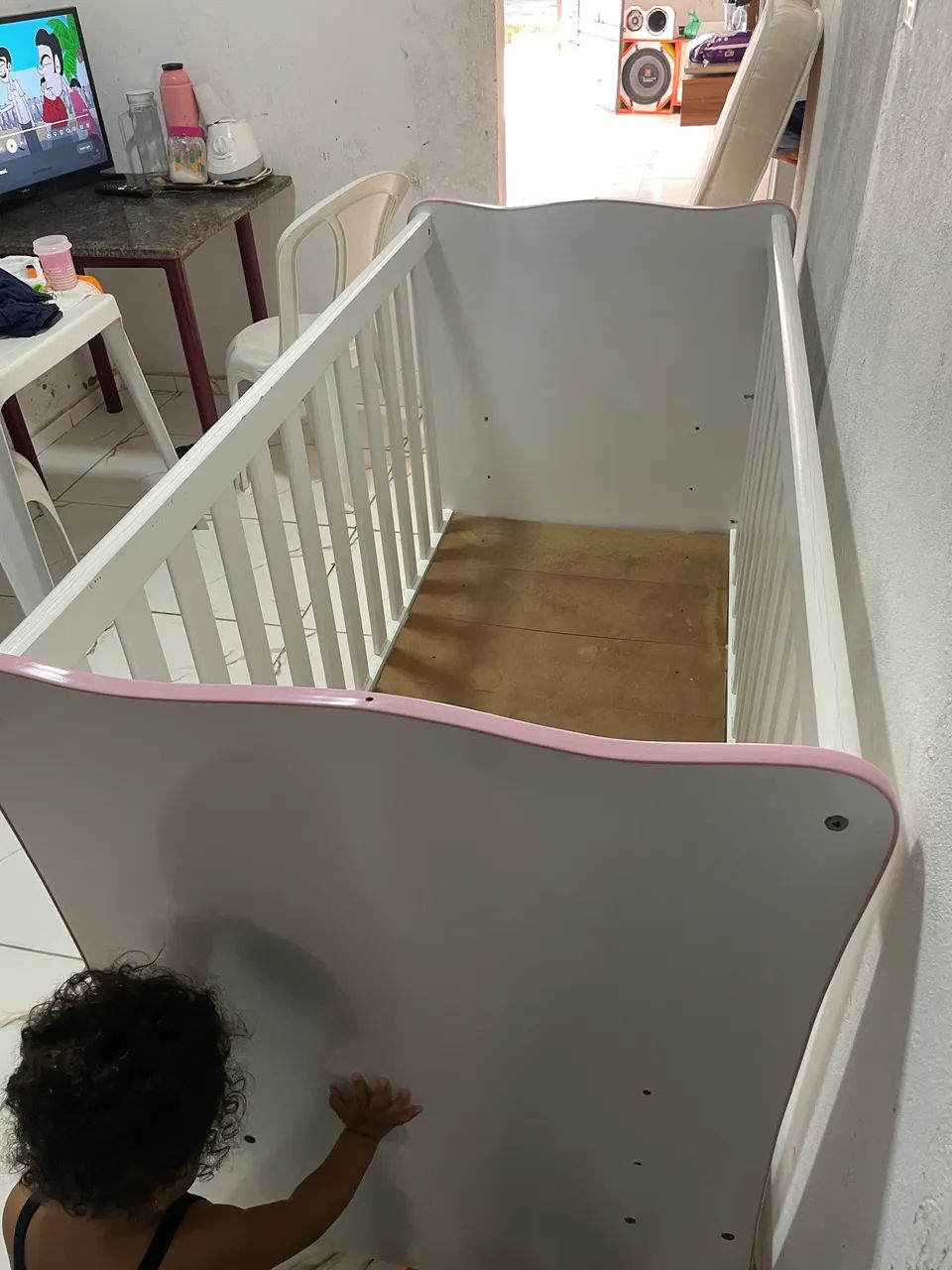 Berço seminovo 