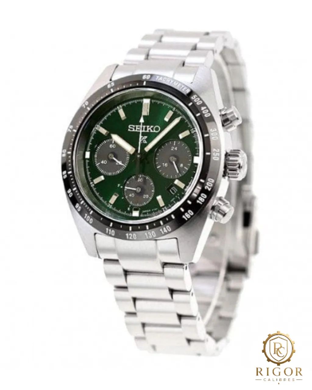 Relógio Seiko Prospex Speedtimer SSC933P1 Deep Green - Foto 2
