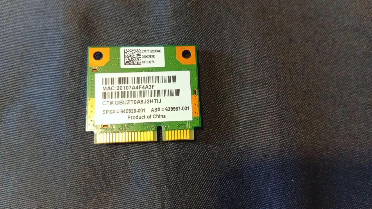 Placa WiFi com Bluetooth  - Foto 2