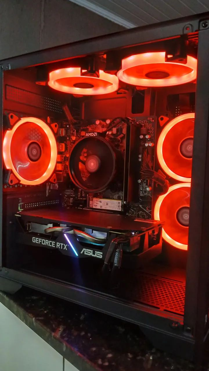 PC GAMER RYZEN 5 5500 - RTX 2060 - 16GB RAM - Computadores e Desktops ...