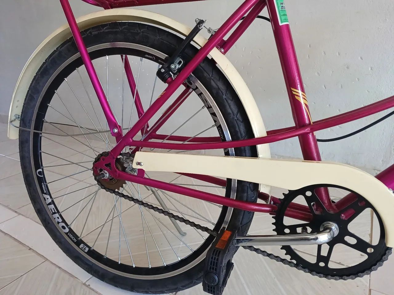 Bicicleta retro 1 mês de uso  - Foto 2