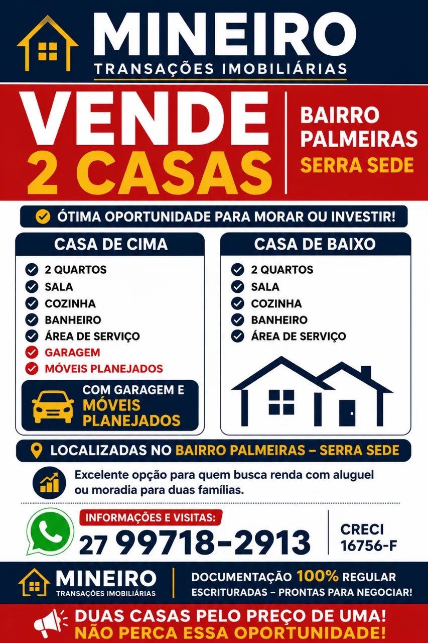 Vendo casas no bairro Eldourado Serra - Foto 2
