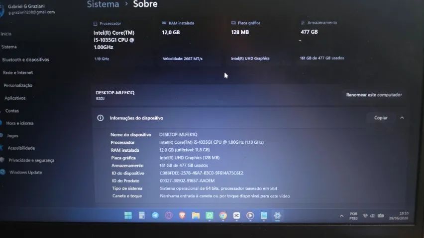 Notebook Lenovo Ideapad S145 c/upgrade (leia) - Foto 5