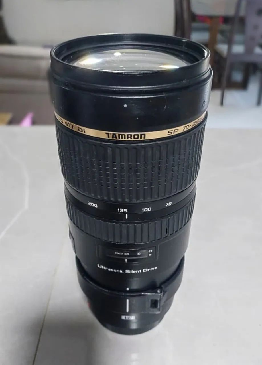 Lente Tamron para Canon - Teleobjetiva 70 200 f/2.8 Ultrasonic G1