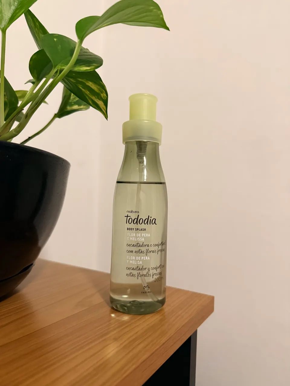 body splash natura tododia flor de pera e melissa