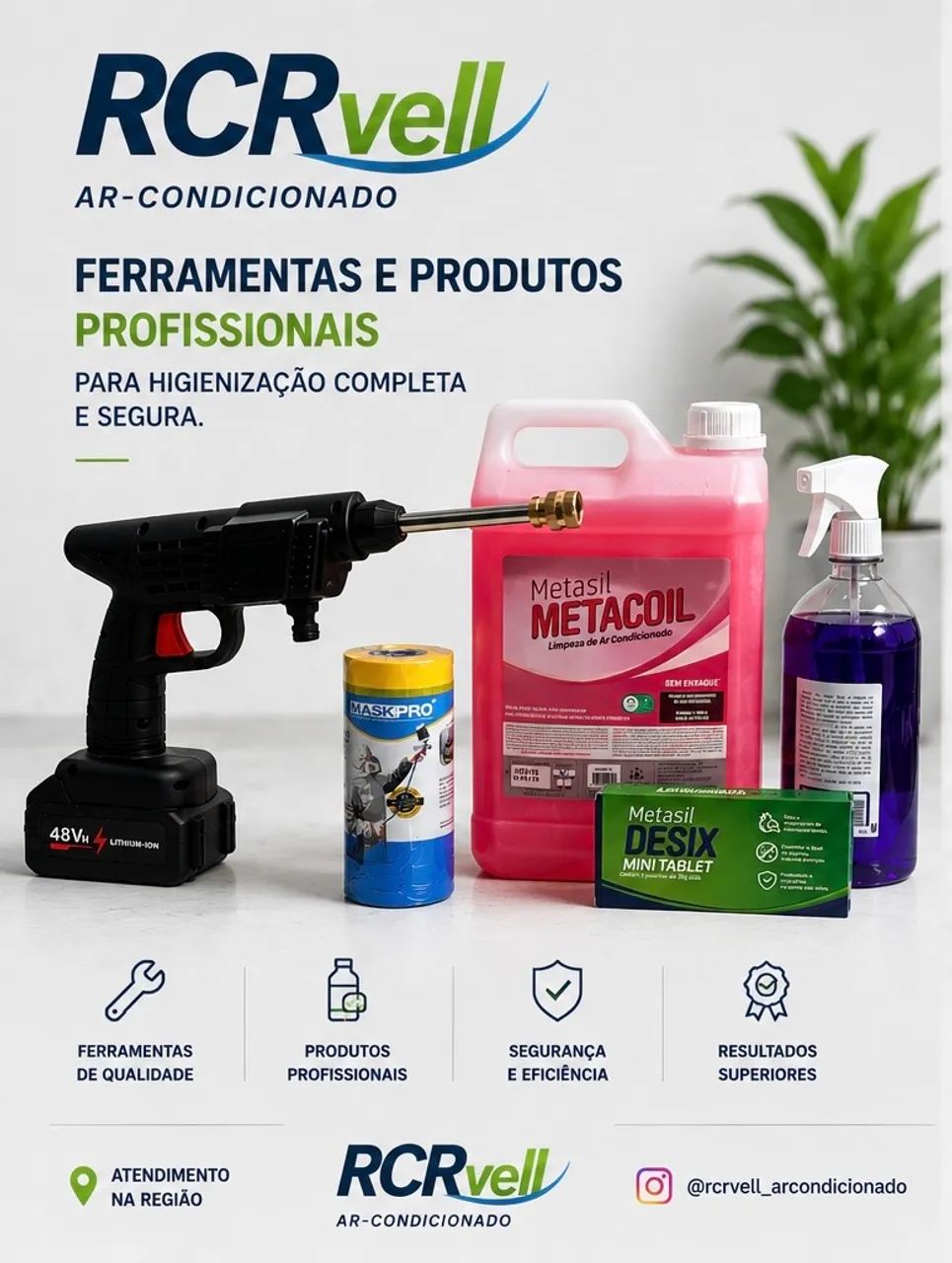 Higienização de ar-condicionado - Foto 3