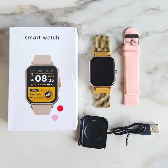 Smartwatch BW Plus Com 2 Pulseiras - Foto 5