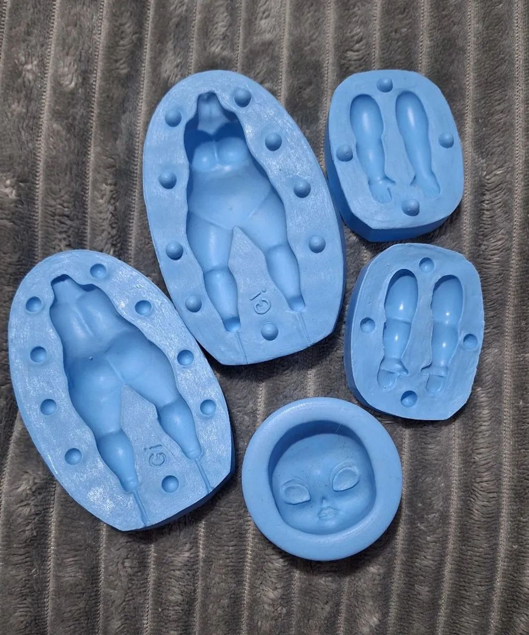 Moldes Silicone Biscuit - Giposket Chubby - Usado EXCELENTES CONDIÇÕES 