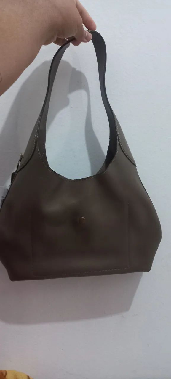 Bolsa coach nova couro legítimo  - Foto 2