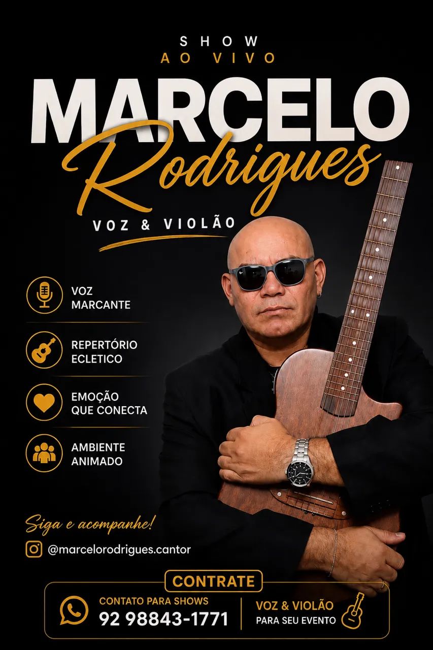 Show musical de Marcelo Rodrigues