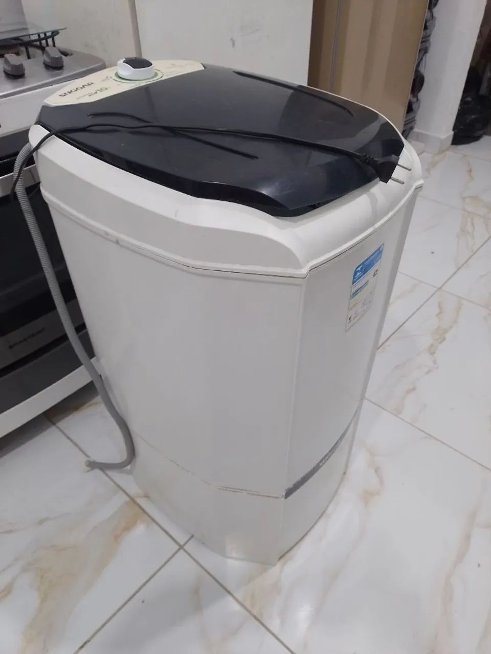 Tanquinho funcionando 