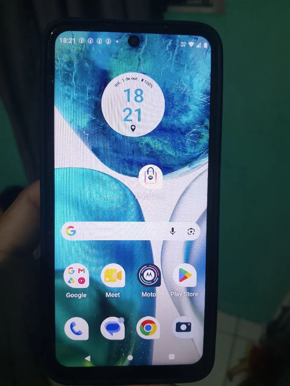 Moto g52 128gigas e NFC bem conservado capa e película 